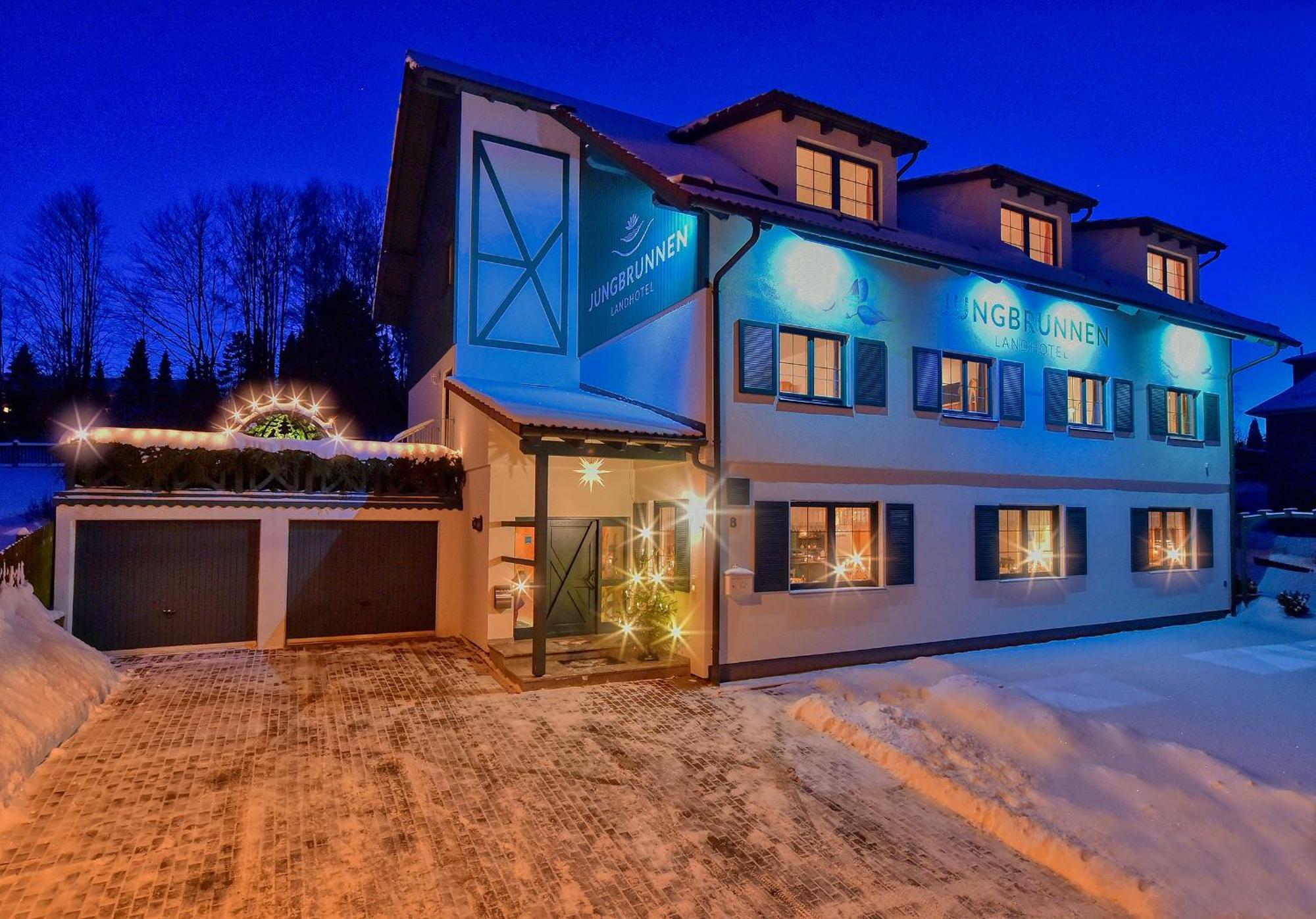 Landhotel Jungbrunnen Bad Brambach Exterior foto